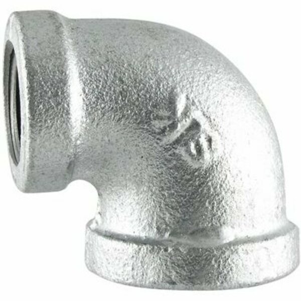 Ldr Industries 311 RE-3412 ELBOW 3/4X1/2 GALV REDUCING 501875